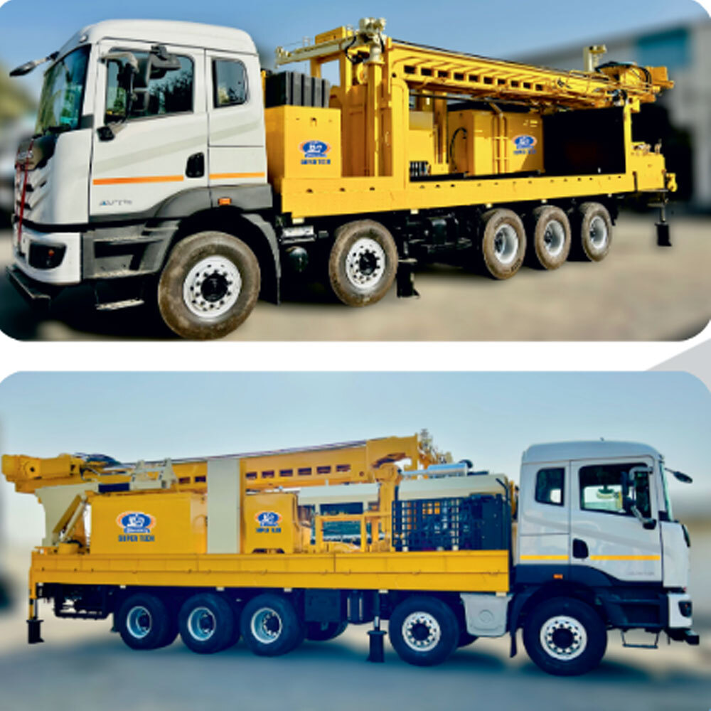 Str Dth 1000 Two Truck Mounted Rig With Hydraulic Rod Changer