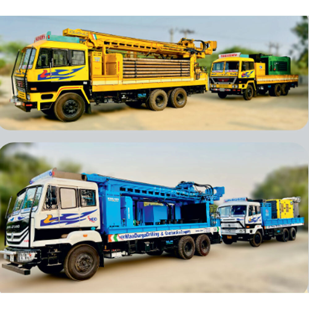 Str Dth 600 Two Truck Mounted Rig With Hydraulic Rod Changer