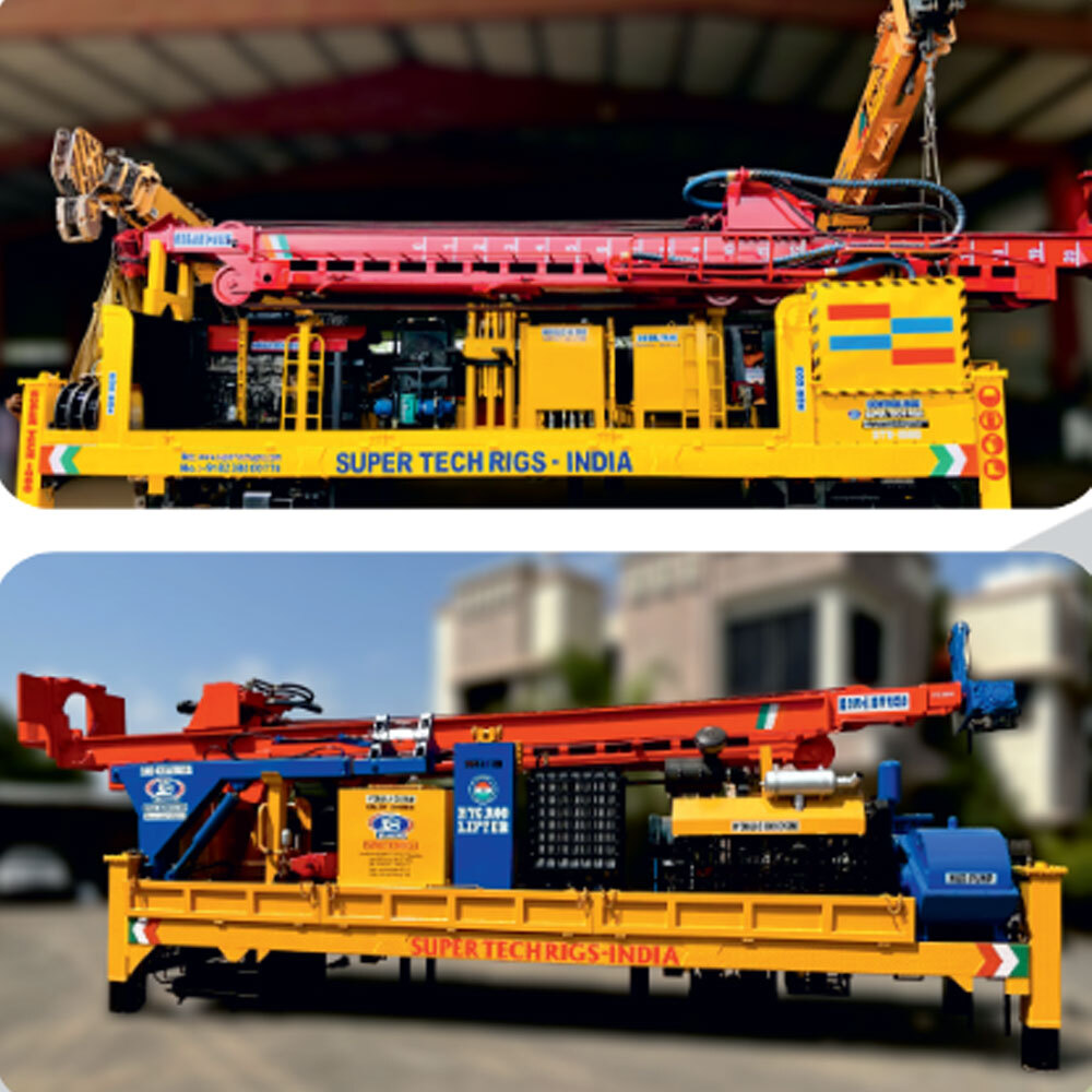 Str Dth 800 Skid Mounted Rig With Hydraulic Rod Changer