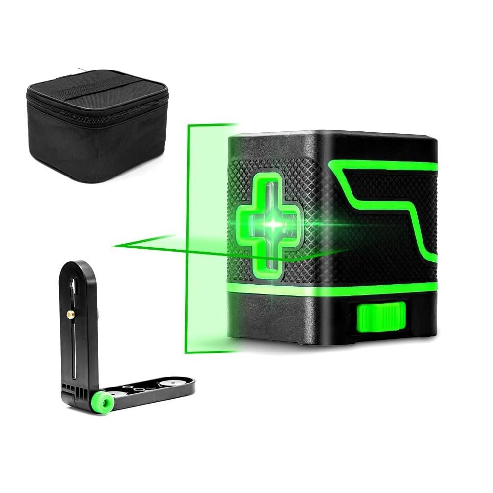 True Sense Mini High-precision 2-Line Laser Level Cross-line Automatic Leveling Line, LL-04