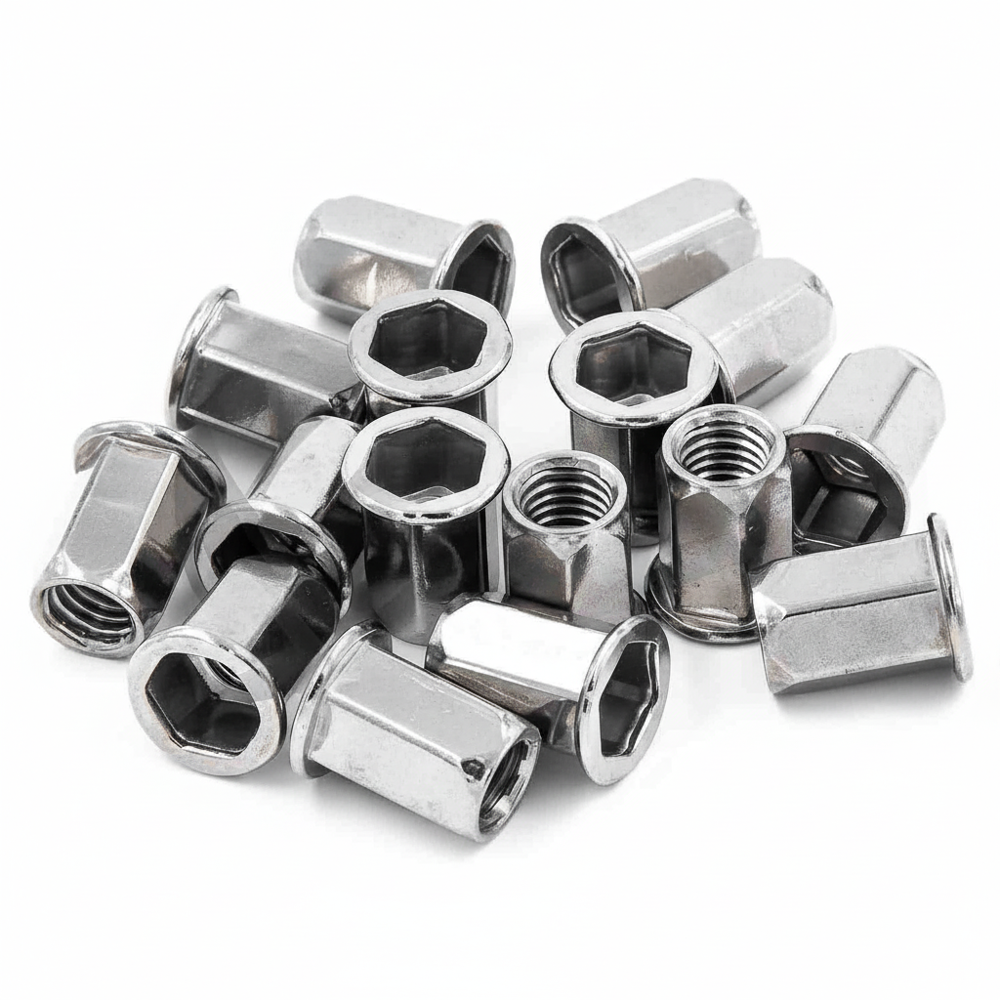 Ss Insert Nut - Head Type: All Available