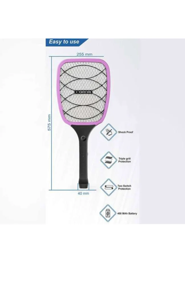 Oreva Ormr-037 Mosquito Racket. - Duration: 4 Hours