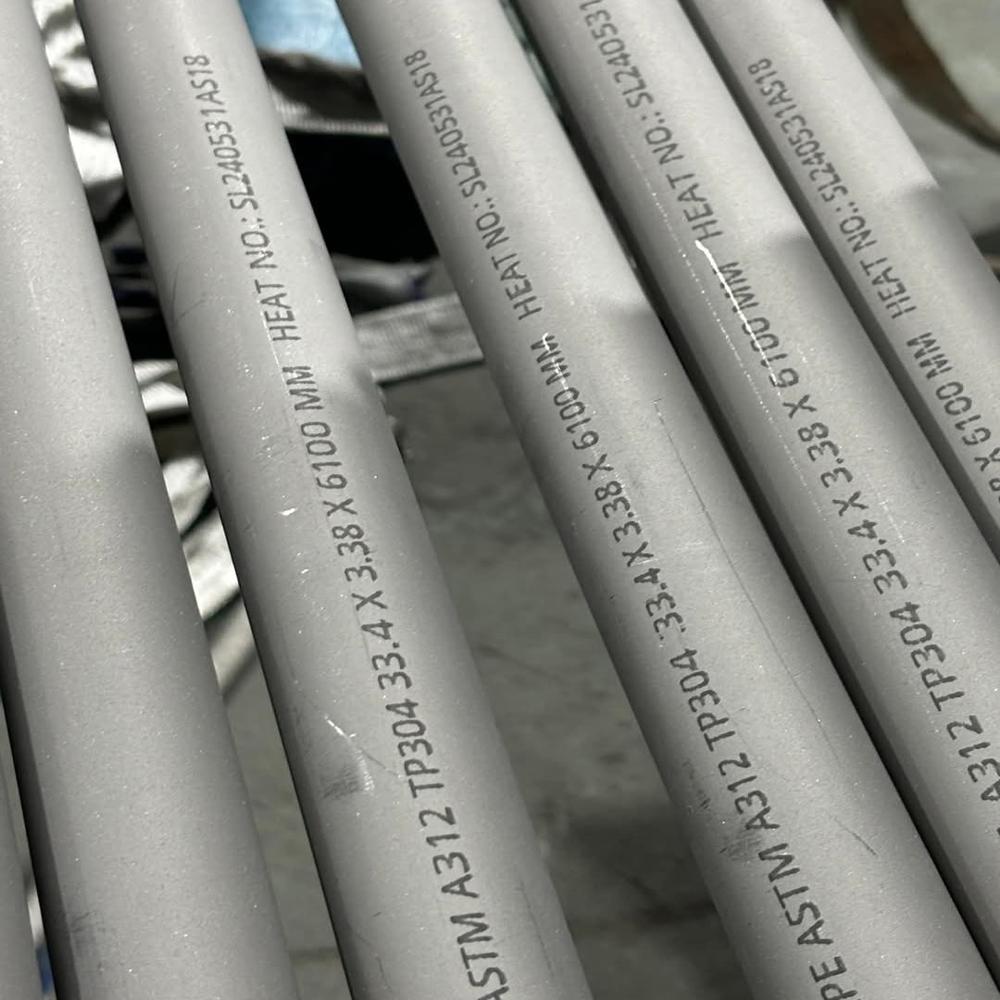 Stainless Steel 304 Pipes - Ss 304 Alloy, 6-630 Mm Diameter, Polished/mirror/matte, Welded/seamless | Corrosion Resistant, Heat Resistant Up To 870c, Astm A312/a213/a269 Certified