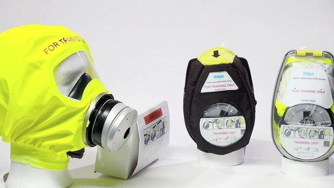 Drager Full Face Safety Mask Respirator