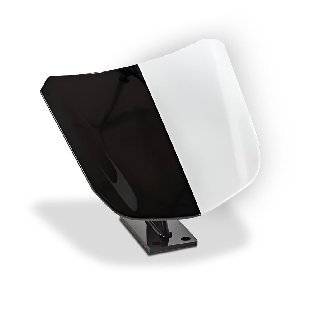 AUTOZCRAVE Small Dummy Bonnet (28x26 cm) PPF Coating and Detailing Demo Panel (Black and White)