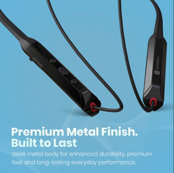 Portronics Harmonics Z12 Upto 35 Hours Playtime | Game/Music Mode | HD Call Clarity | Type C Fast Charging