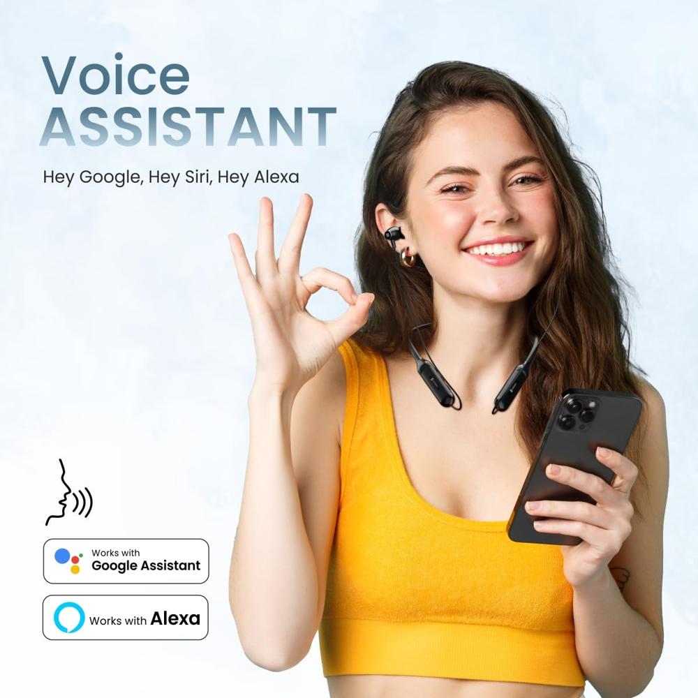 Portronics Harmonics Z7 Bluetooth Wireless in Ear Earphones with Upto 40 Hours