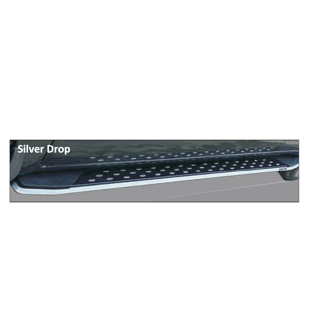 Silver Drop Car Side Footstep