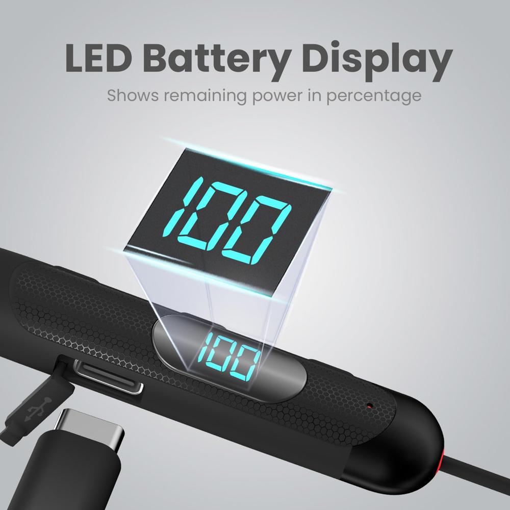 Portronics Harmonics Z8 Bluetooth Wireless in Ear Earphones with 40H Playback