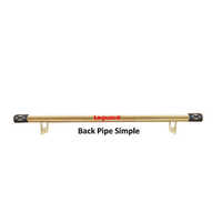 Leguard Simple Back Pipe Safety Guard - Mild Steel 440x320x100 Mm, Black Powder Coated, Corrosion Resistant, Universal Fit