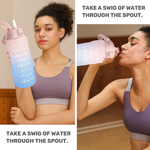 Colourful Water Bottle Set of 3