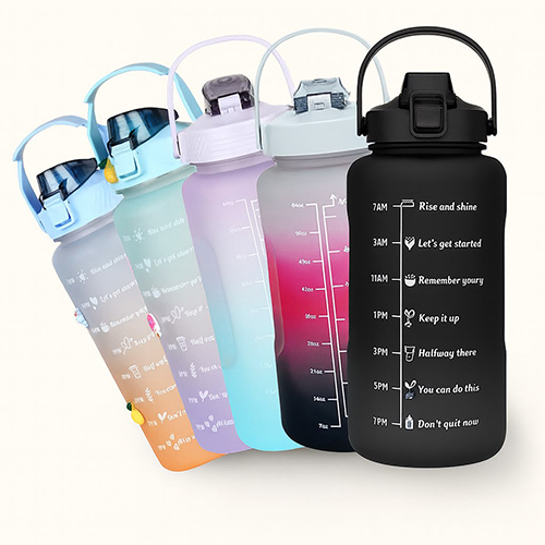 Colourful Water Bottle Set of 3