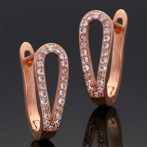 Rose Gold Earring