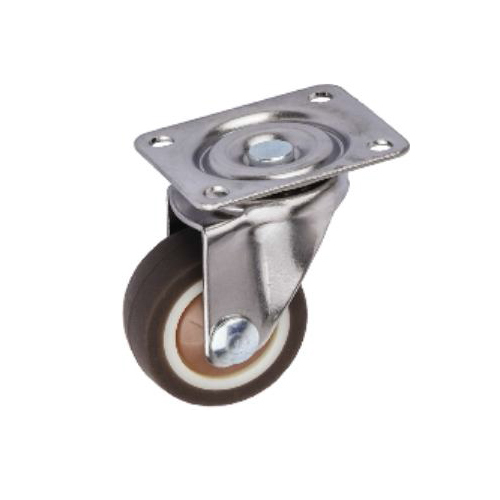 U224P TPR Puff Single Castor Wheel