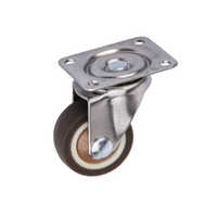 U224P TPR Puff Single Castor Wheel