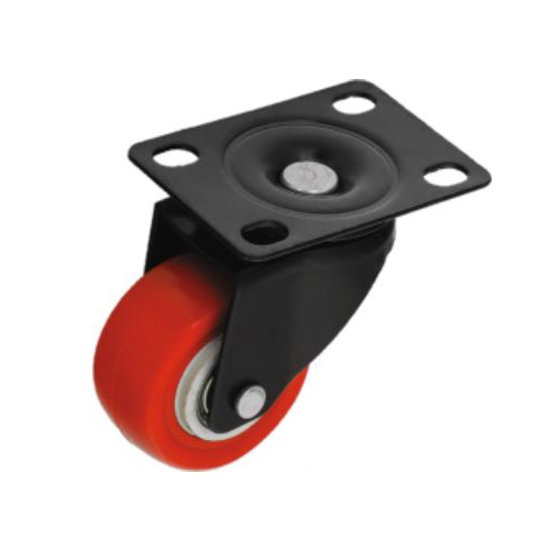 U72 Pco PU Puff Single Castor Wheel