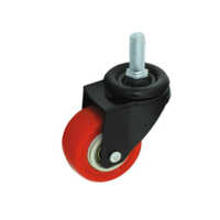 U74 Pco PU Puff Single Castor Wheel