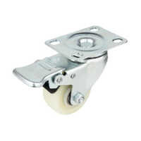 U73L Swivel Puff Single Castor Wheel With Break