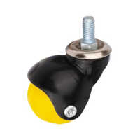 U24 PPCP Thread Ball Castor Wheel