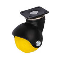 U25 PPCP Plate Ball Castor Wheel