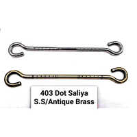 SS403 Antique Brass Dot Jhula Saliya