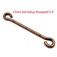 12mm Rose Gold Dot Jhula Saliya