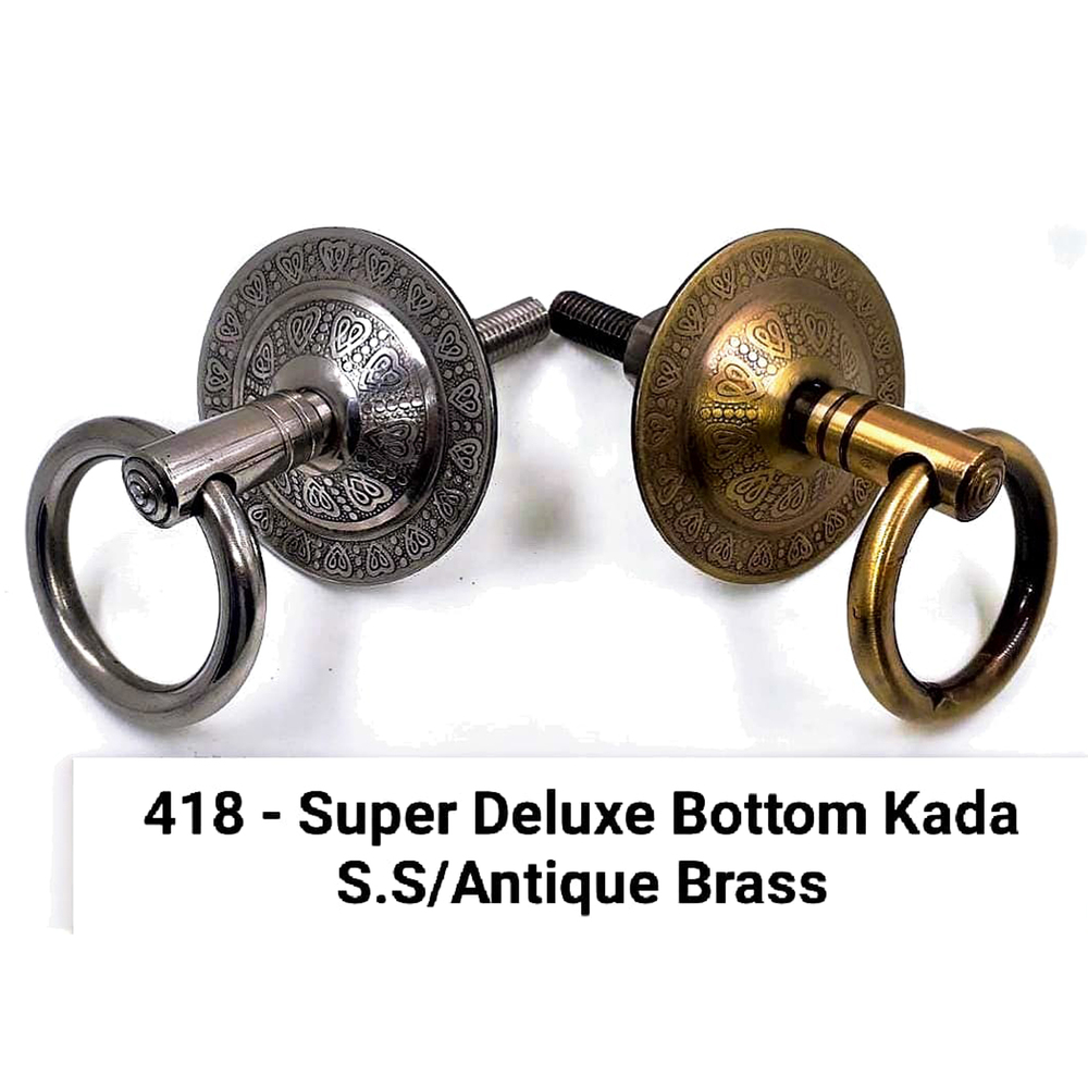 SS418 Super Deluxe Antique Brass Bottom Kada SS418 Super Deluxe Antique Brass Bottom Kada