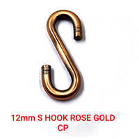 12mm Rose Gold S Hook