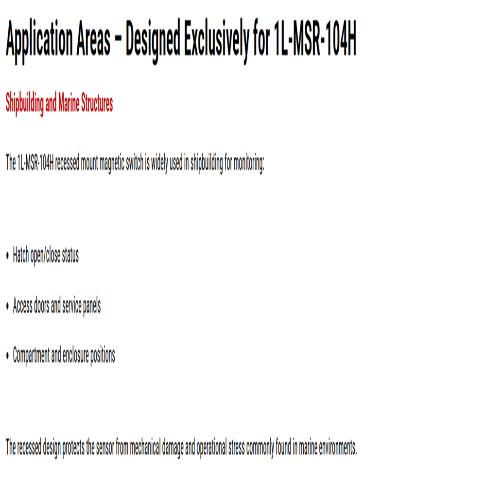 3/8 Dia with Adaptor Holder Recessed Mount Magnetic Switch