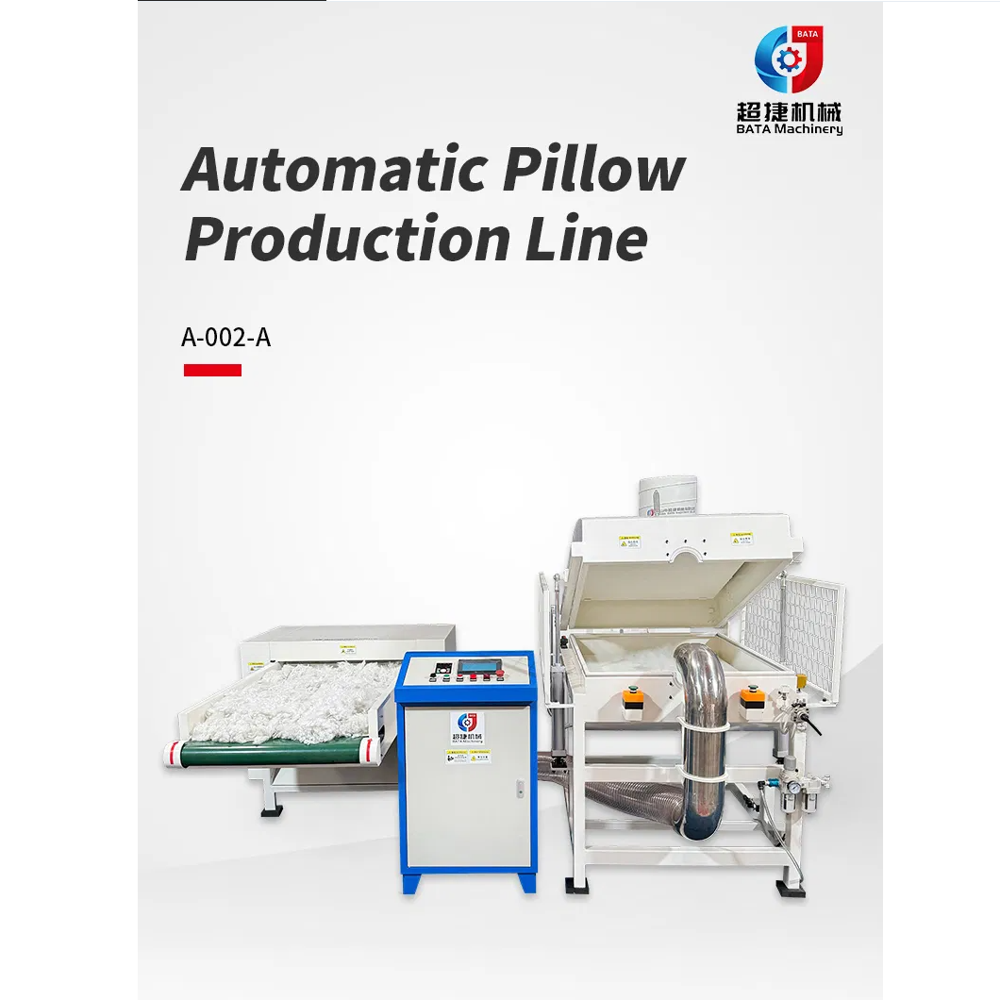 Automatic Cushion Stuffing and Cotton Polyester Fiber Opening Carding Opener Textile Pillow Filling Machine