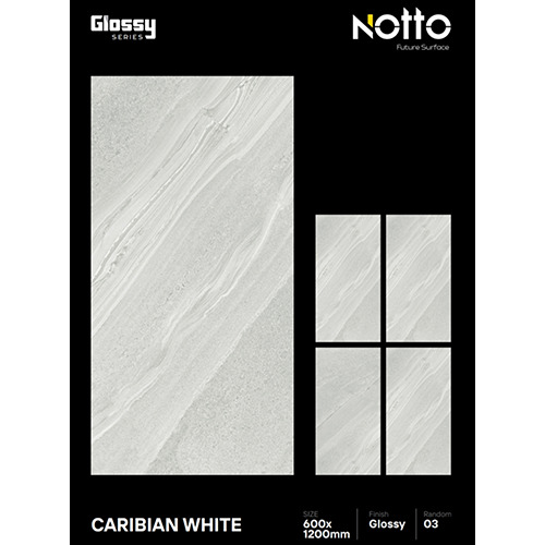 600X1200mm Caribian White PGVT Tile