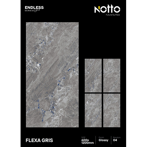 600X1200mm Flexa Gris PGVT Tile
