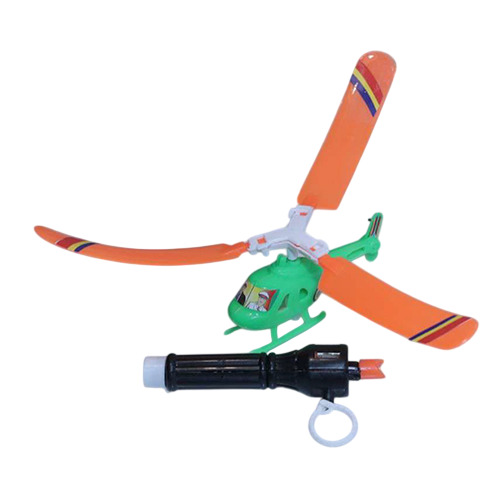 Thread Pull Type Flying Helicopter Toy
