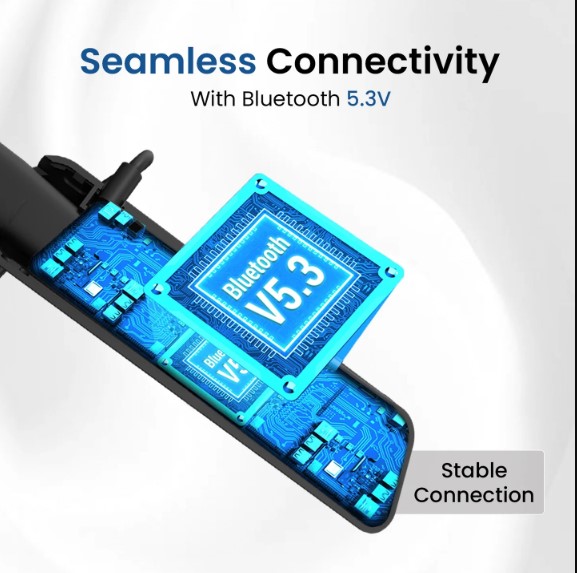 PORTRONICS Harmonics Z10 35 Hour Playtime | Inline Control | Water Resistant | Magnetic Latch