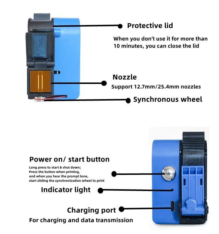 Mini Printer For Batch Number And Expiry Date - Automatic Grade: Manual