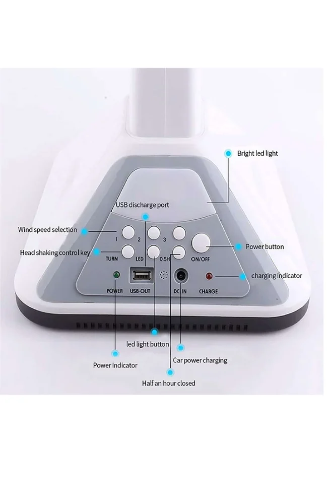 Rock Light RL-F-7081 Table Fan