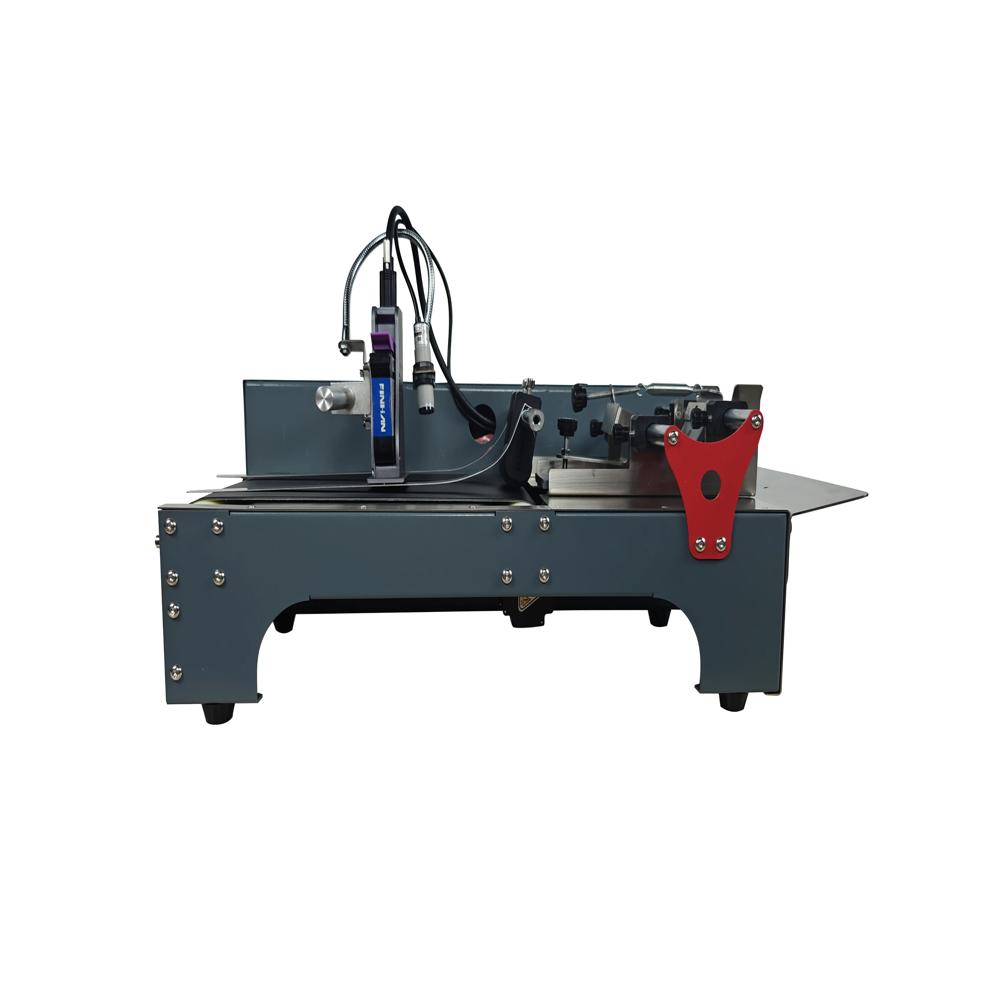 Mini stacker with TIJ printer