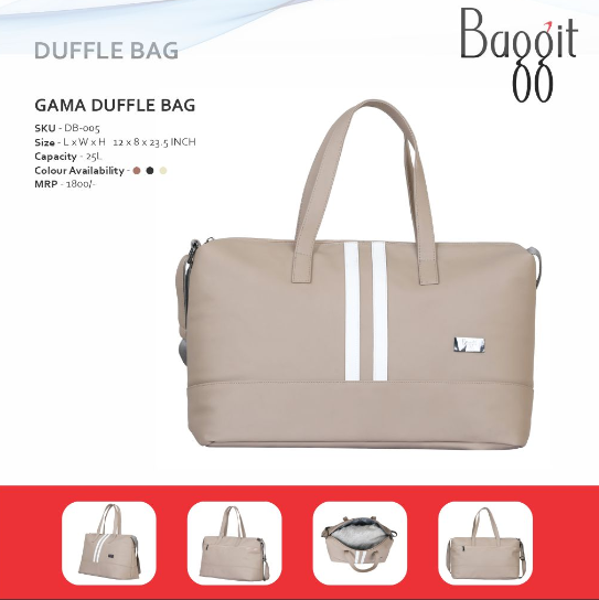 Baggit Gama Duffle Bag