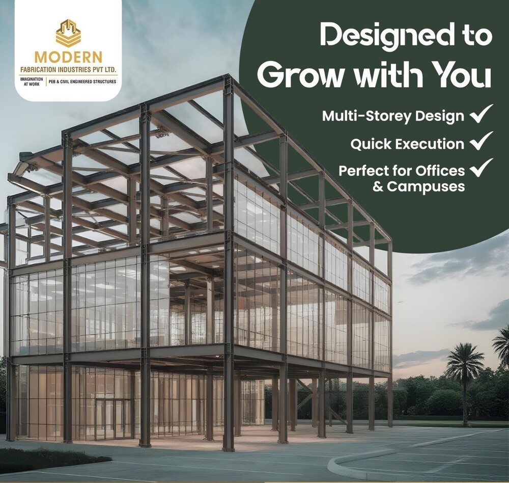 Ms Steel Shed For Industries
