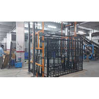 Double Mast Hydraulic Goods Lift Capacity 3mt