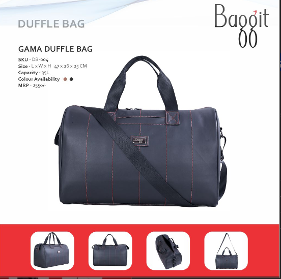 Baggit Gama Duffle Bag