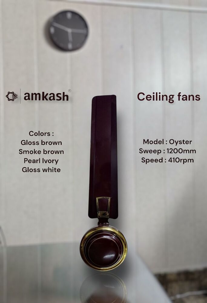 Oyster Ceiling Fan