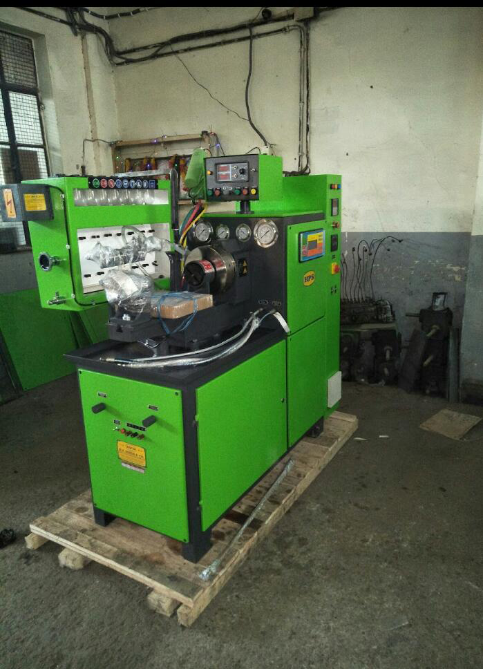 Pump Testing Machine - Mild Steel, Green Color, Automatic Operation | Industrial Use, Electrical Power Source, Painted Surface, Warranty Included