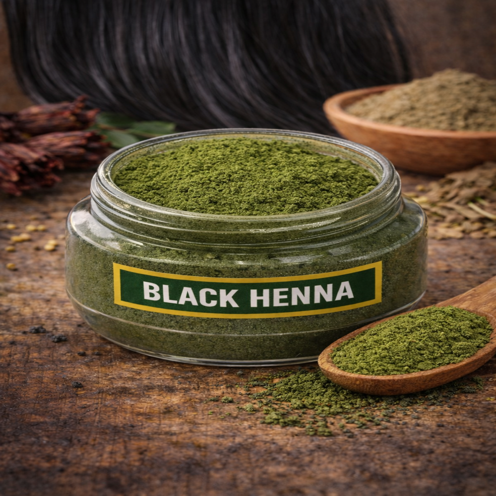 Natural Black Henna Hair Colour