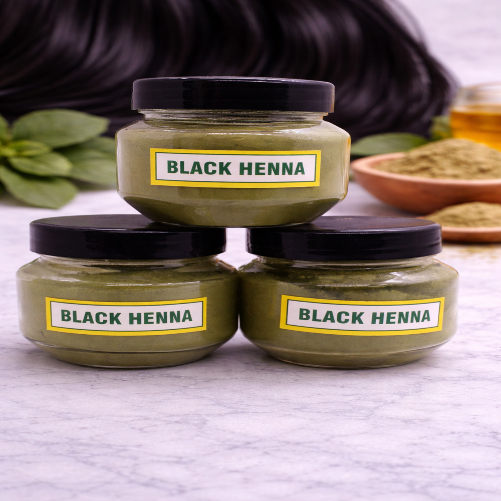 Natural Black Henna Hair Colour