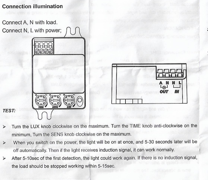 Microwave Motion Sensor