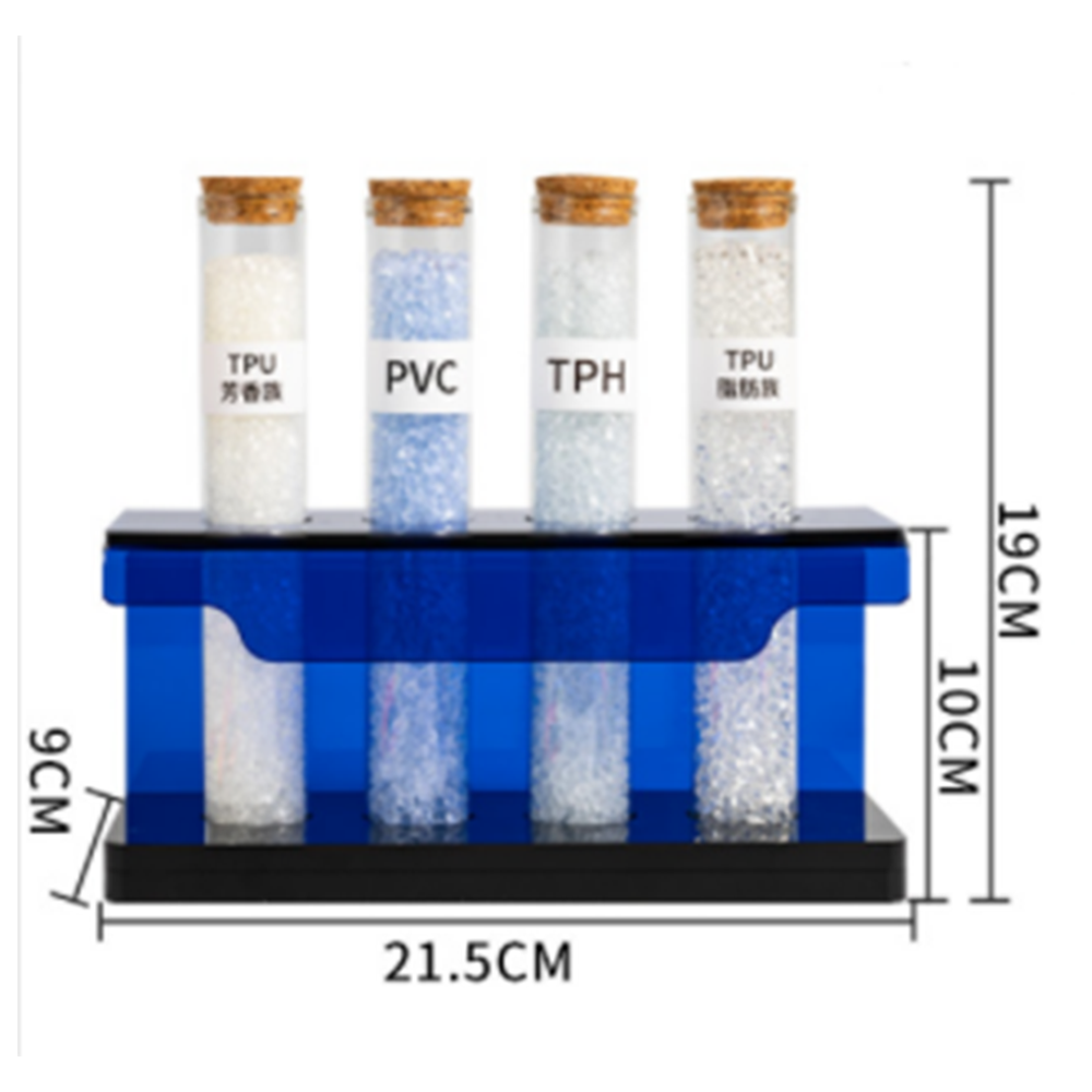 AUTOZCRAVE PPF Display Particle Material Comparison Set | TPU PVC TPH Paint Protection Film Samples