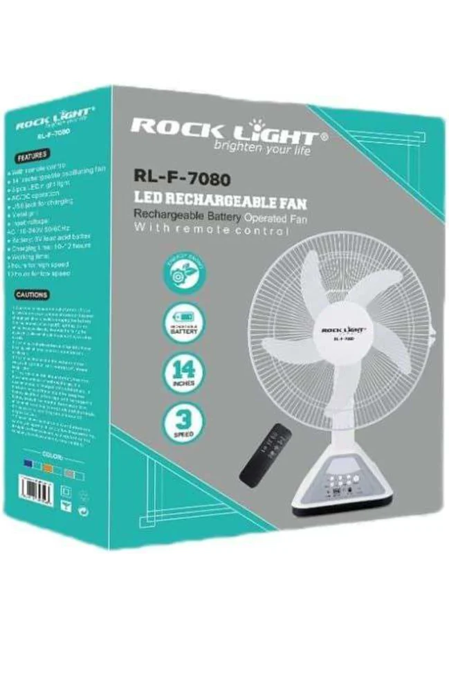 Rock Light RL-F-7080 Table Fan