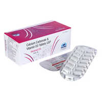 Calcium Carbonate 500 Mg Plus Vitamin-d3 250 I.u. - Brand Name: Veramet-d3 Tablets