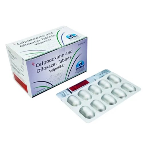 Cefixime 50 Mg Plus Ofloxacin 50 Mg